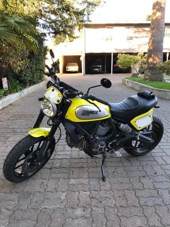 Ducati Scrambler Flat Track Pro 2016 1