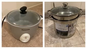Rice cooker, Steam cooker, Blender, Toaster, Kettle, Juicer, Popper 1