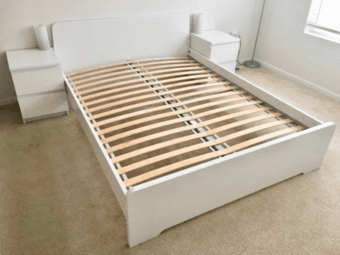 Ikea furnitures（宜家家具）: bed frame, bookshelf, 锅碗瓢盆 1