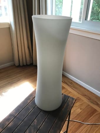 Pottery Barn Modern Glass Lamp 3