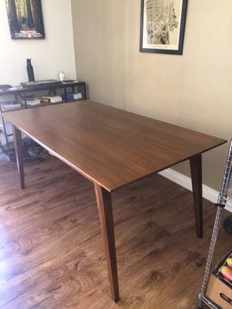 Scandinavian Designs Table and Chairs set Solid Wood Modern Style 2