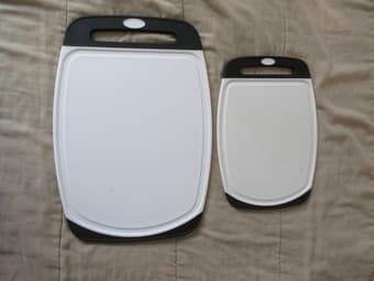 Warm fuzzy floor mat, Cutting board and silverware tray 3