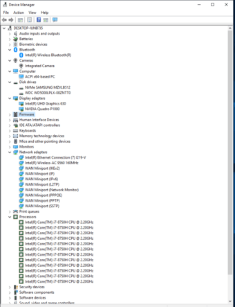 Lenovo ThinkPad P52 Workstation Laptop - Windows 10 Pro 1