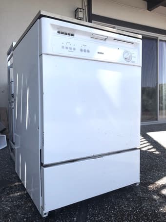 Portable Dishwasher, Kenmore 24", White 1