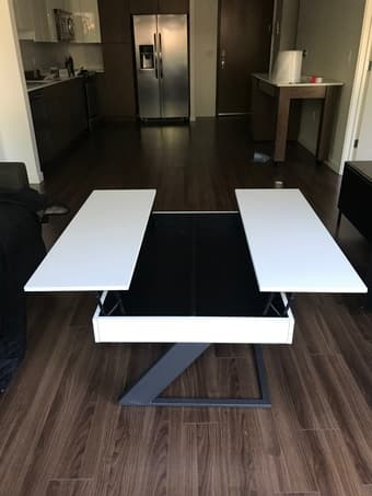 Nice Bo Concept center table with concealed storage 2