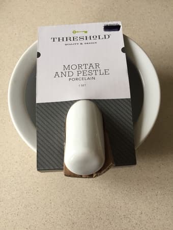 Porcelain Mortar & Pestle 1