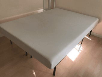 Full size Bed frame+mattress 1