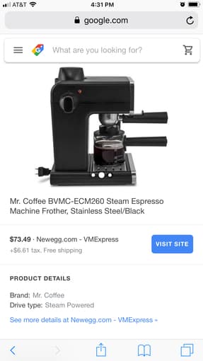 Capuchino and Espresso Maker 2
