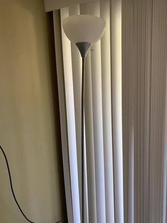 Floor lamp with bulb 1