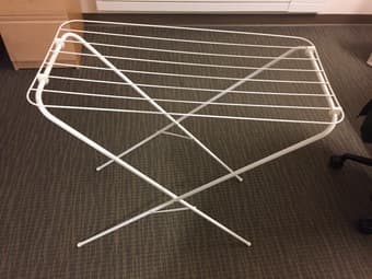 Compact Cloth drying rack 2