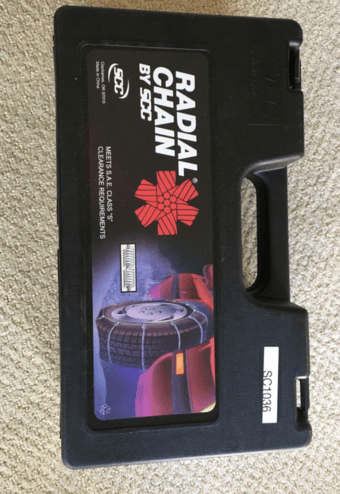Snow tire chains 3