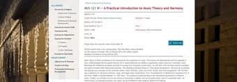 Use your STAP funds (music theory course) 1