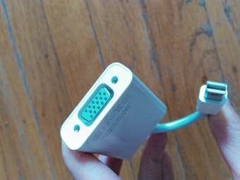 Mini DisplayPort to HDMI VGA Adapter 2