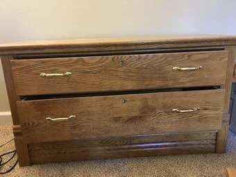 Ikea sofa and dresser-FREE 3