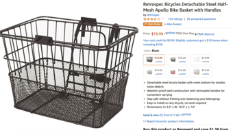 Bike Basket (brand new) 1