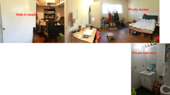 1b1b master room in a 2b2b apartment in 250 Curtner Avenue sublet 1