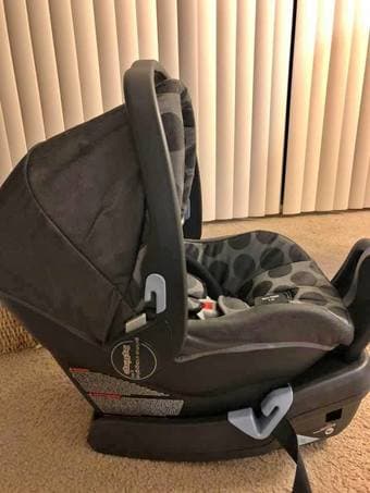 Peg Perego Primo Viaggio 4/35 Infant Car Seat with base, Pois Grey 1