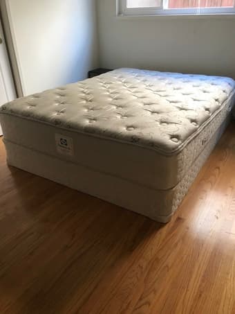 Posturepedic Queen Bed And Box Spring 1