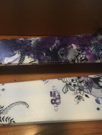 Women's Line skis with bindings 2
