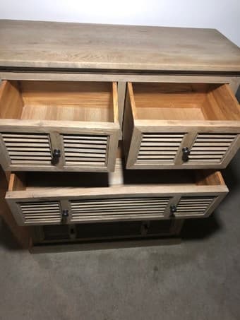 Dresser - custom made wood drawer 2