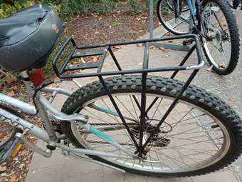 Bike back cargo rack 1