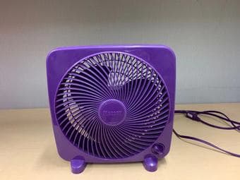 Moving Sale - Fan, Monitor, Scented Candles, Plastic Containers 1