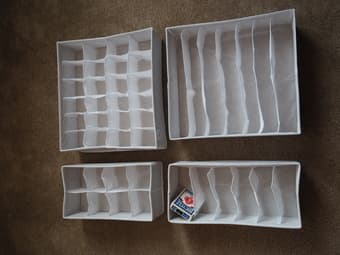 Drawer/shelf organizers 1