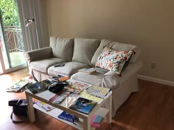 Spacious and bright 2BR/2Bath in Palo Alto/California Avenue, Dec 28th 2