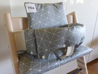 Seat cushion set coated for Stokke high chair 1
