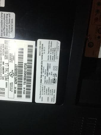 Old 42 inch philips TV for sale 1