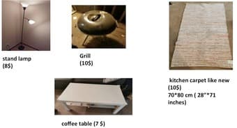 Moving out everything must go Kitchen stuff, bed, vacum cleaner,..etc 1