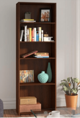 Everett 71' standard bookcase 1