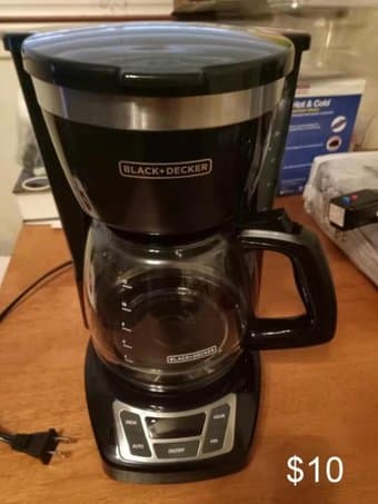 hairdryer, coffee maker, cooler, meat blender 2