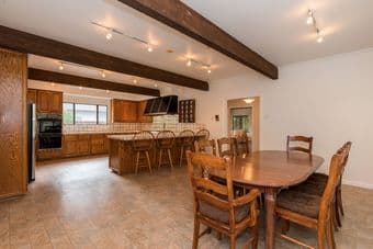 This beautiful house comes with a huge kitchen! 3