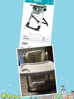 High chair 1