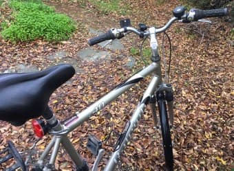 Raleigh c40 commuter hybrid bike: XL Frame 3