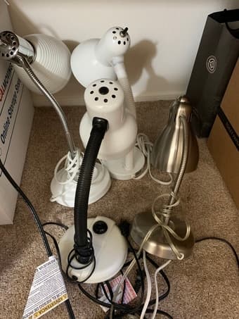 Desk Lamp + Bulb 2