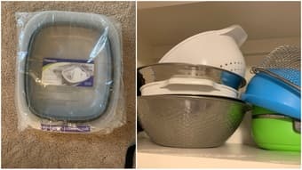 Kitchenware,Flatware,CollapsibleTub,Colander,Container,Scissor,Stapler 2