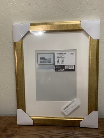 IKEA Virserum Gold Picture Frame 1