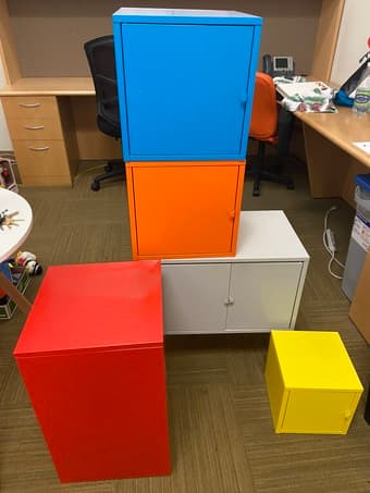 Metal Cabinets/Lockers (IKEA) 1
