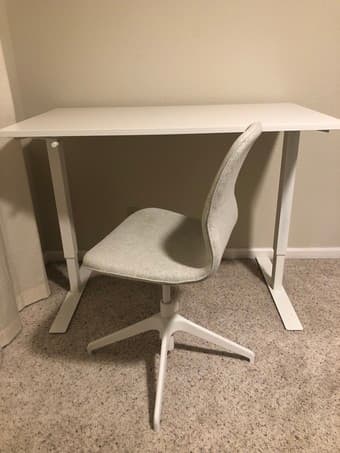 Woven Adjustable Desk Chair from IKEA 2