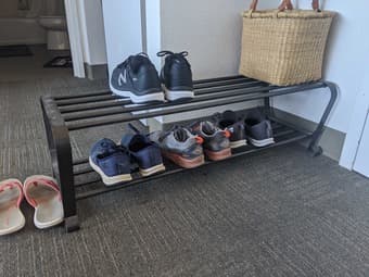IKEA PORTIS shoe rack 1