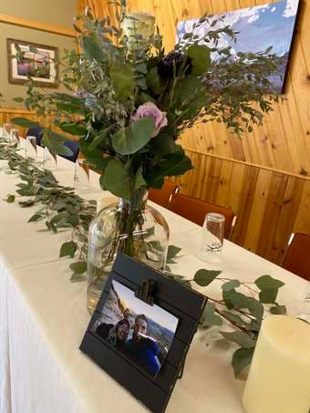Wedding event decor - candles, glassware, chalkboards, clip frames etc 2