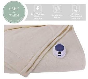 Warm heated blanket - Micro-Fleece Heated Blanket 2