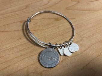 Alex and Ani Charity By Design Arrows of Friendship Expandable Bangle 2