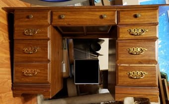 wooden desk 1