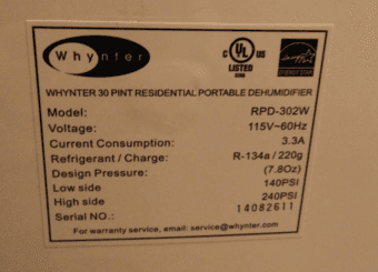 Portable Dehumidifier 2