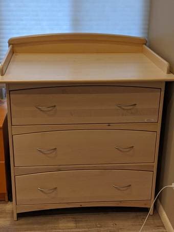 Baby changing table for sale 1