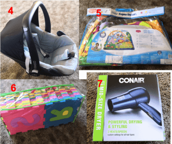 things for baby(Mat, Play Space, hairdryer...) 2
