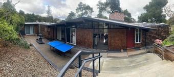 Huge master bedroom in beutaiful house in Portola Valley 1